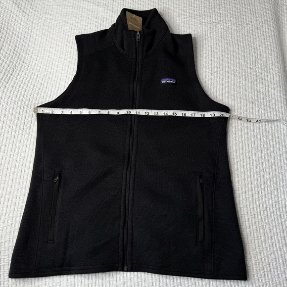 Patagonia Better Sweater Womens Sz L Full Zip Vest Black NWT $119 Gorpcore - Picture 12 of 12